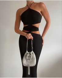 Olga Berg - SYLVIE Crystal Pouch