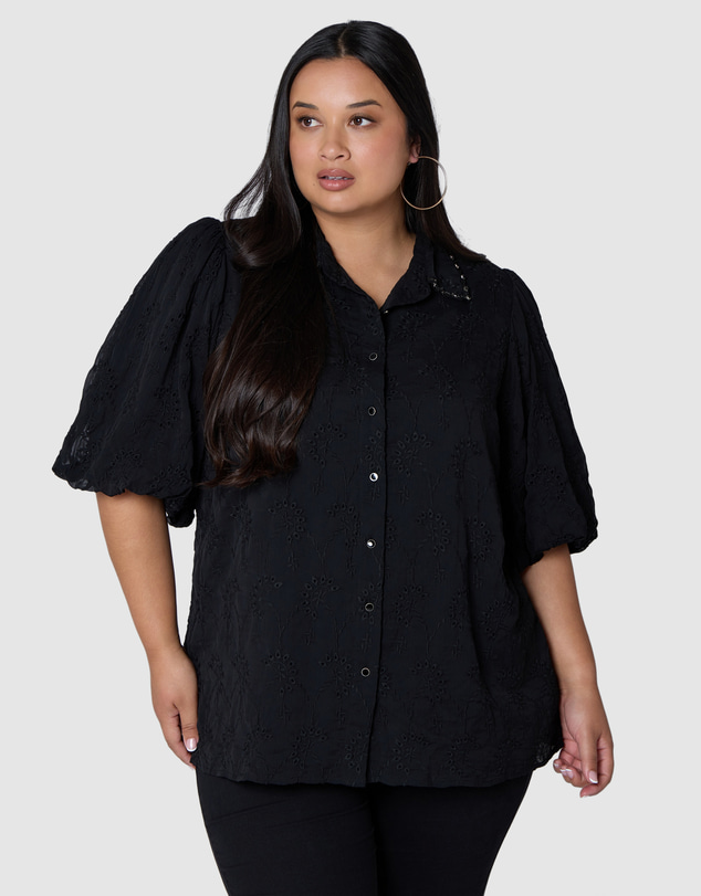Sunday In The City - Zia Broderie Shirt