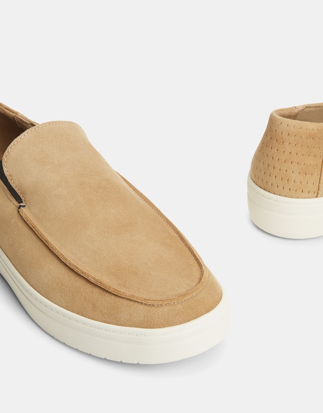 Tommy Hilfiger - Milann Light Suede Loafers - Men's