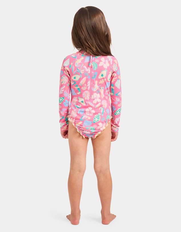 Roxy - Girls 2 to 7 Ocean Lover Rashguard