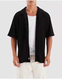 Nomadic Paradise - Baroque Cropped Resort Shirt