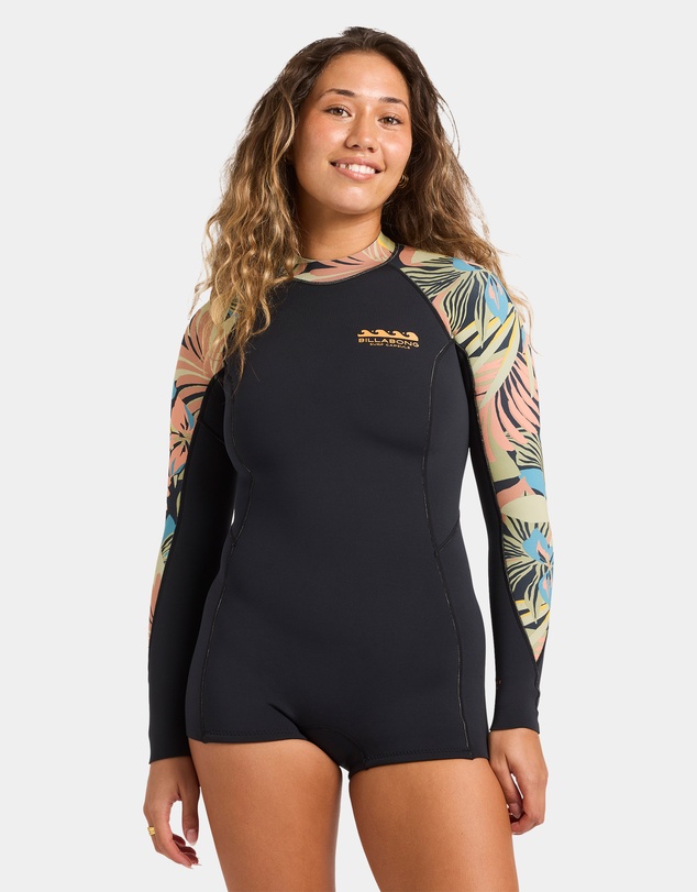 Billabong - Womens 2/2Mm Spring Fever Natural Long Sleeve Springsuit