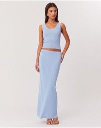 SNDYS - Rumer Shimmer Knit Maxi Skirt