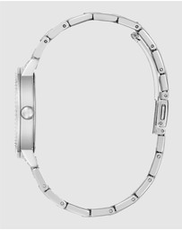 GUESS - Guess G Lace Ladies Silver Tone Analogue Watch
