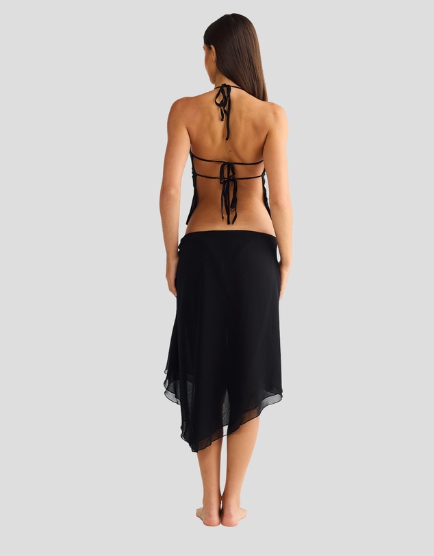 Vacay Swimwear - Aurelia Skirt Black