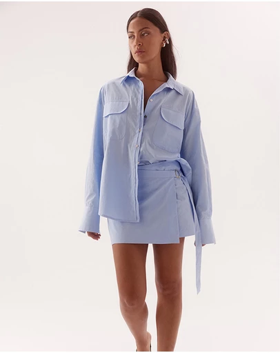 SOVERE - Blume Combo Shirt Dress