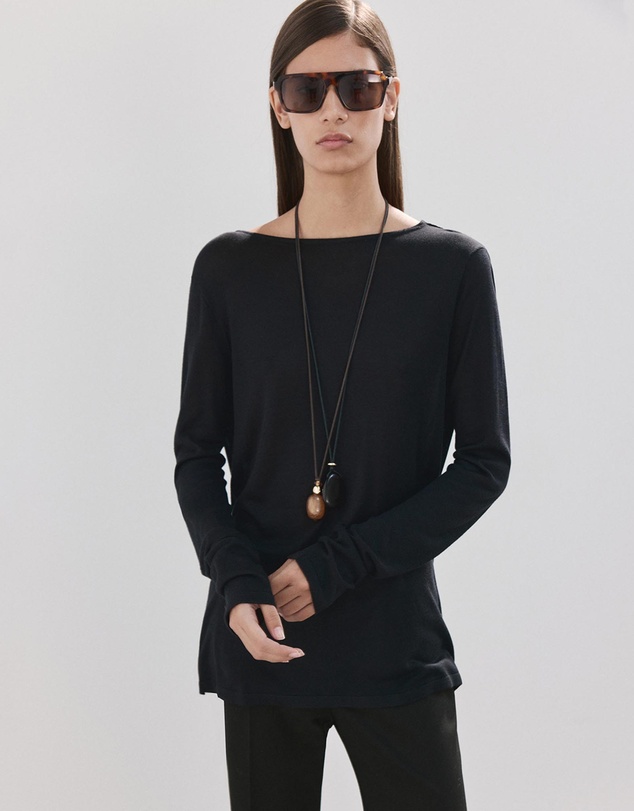 M.N.G - Draped Back Knitted Jumper
