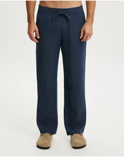 Cotton On - Baggy Linen Pant