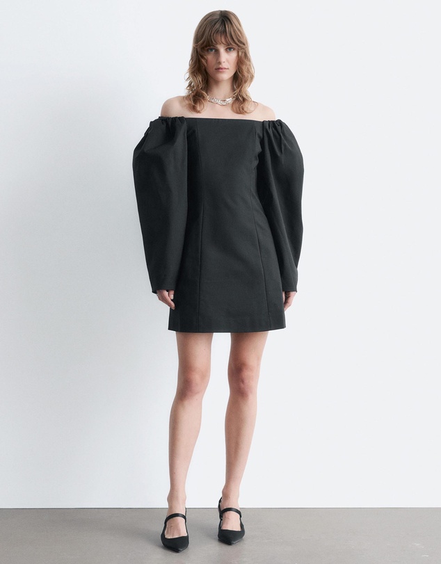 & Other Stories - Off-Shoulder Mini Dress