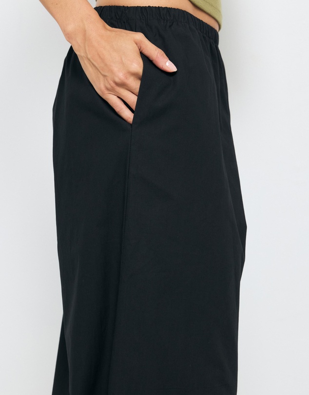 AERE - Nora Organic Cotton Barrel Leg Pants
