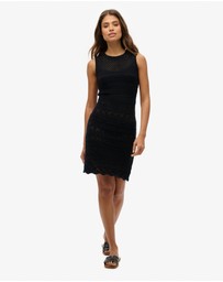 Superdry - Crochet Mini Slim Fit Dress