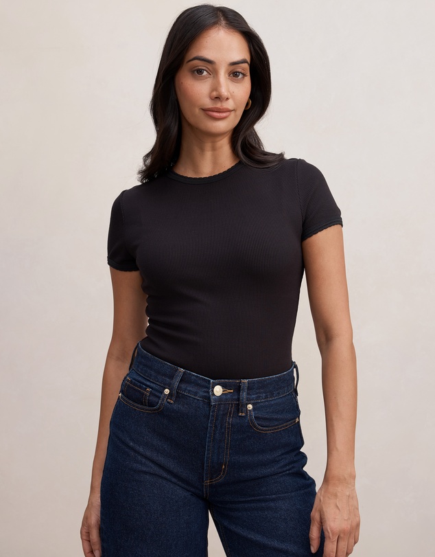 Forever New - Rani Stitched Detail T-shirt