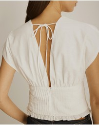 Atmos&Here - Zara Pleated Top