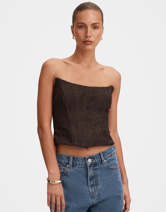 Forever New - Lara Lace Corset Top