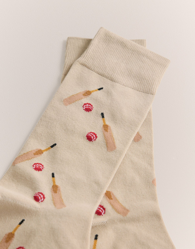 Trenery - Cricket Crew Sock in Clay