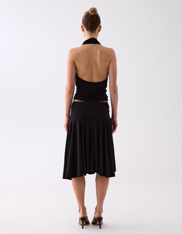Style Addict - Aurelia Drape Halter Top
