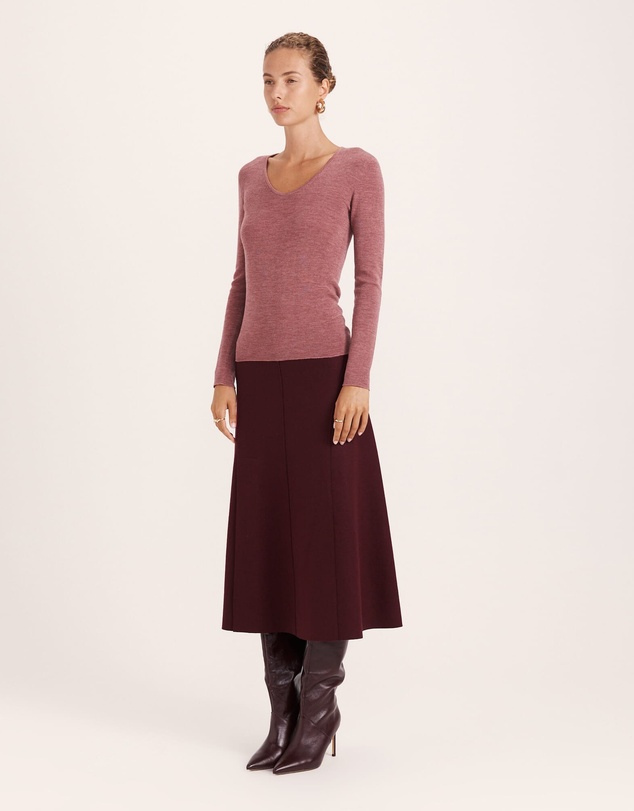 SABA - Janet Merino Wool Scoop Neck Knit