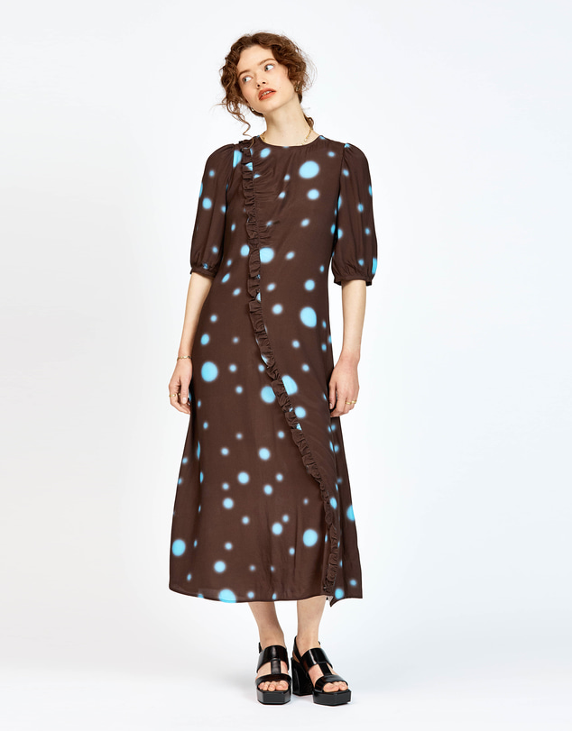 bul - Viola Dress Droplet Print