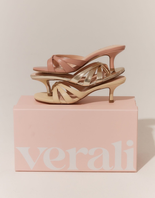 Verali - Beau Kitten Heel Thongs
