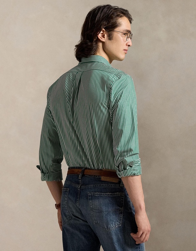 Polo Ralph Lauren - Custom Fit Striped Stretch Poplin Shirt