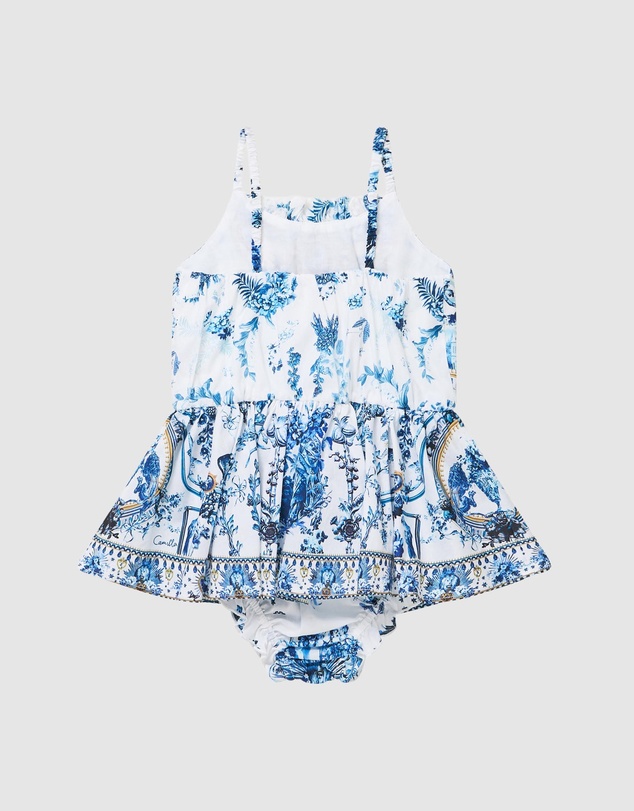 Camilla - Frill Neck Jump Dress - Babies