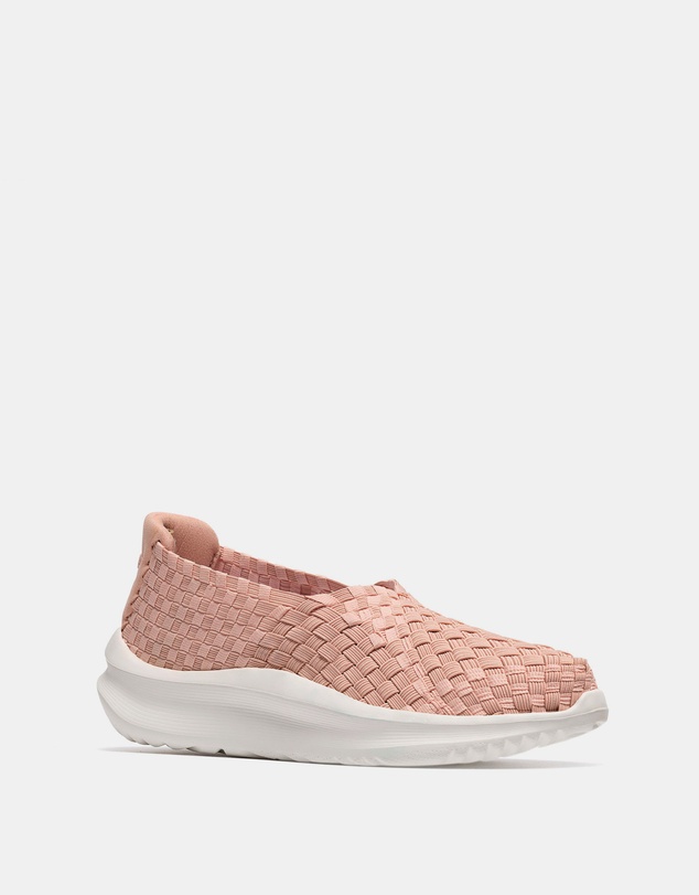 Clarks - Solevana Weave Pale Peach