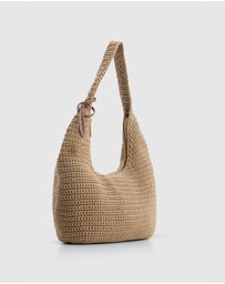 Laura Jones - Rayon Crochet Shoulder Bag