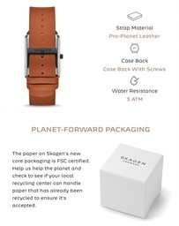 Skagen - Hagen Brown Analogue Watch