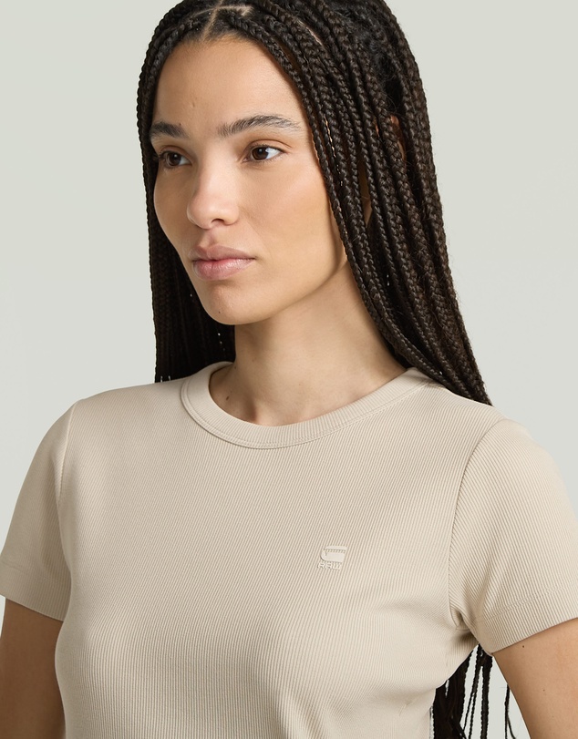 G-Star - Rib Cap Sleeve Tee