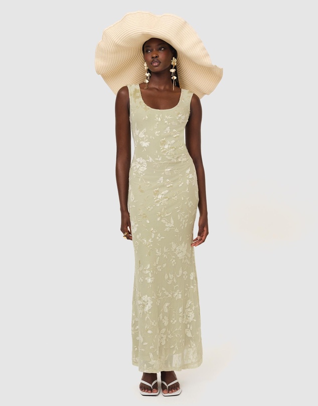 For Love & Lemons - Limesicle Maxi Dress