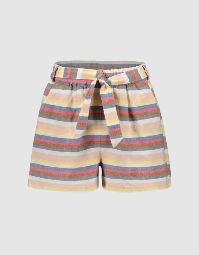 Like FLO - Stripe Shorts with Belt - Kids-Teens
