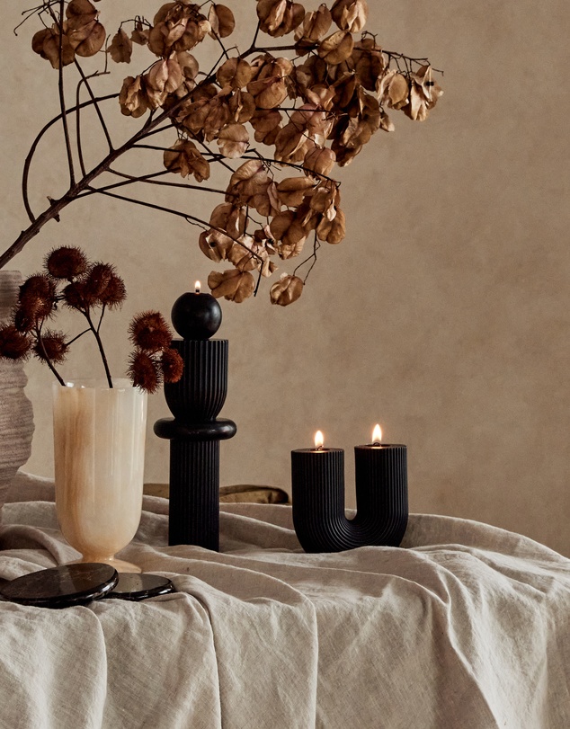 Black Blaze - Bouquet Vase
