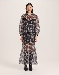 SABA - Primrose Silk Organza Top