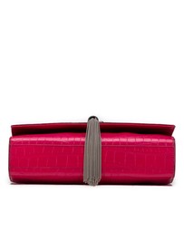 Pre-Loved by Azura Reborn - Pre-Loved Medium Croc Embossed Leather Kate Tassel Crossbody