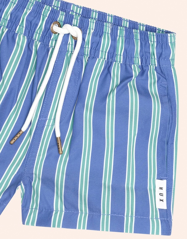 Huxbaby - Tropical Vacay Stripe Boardshorts - Babies-Teens