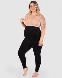 B Free Intimate Apparel - Maternity Leggings with Tummy Support