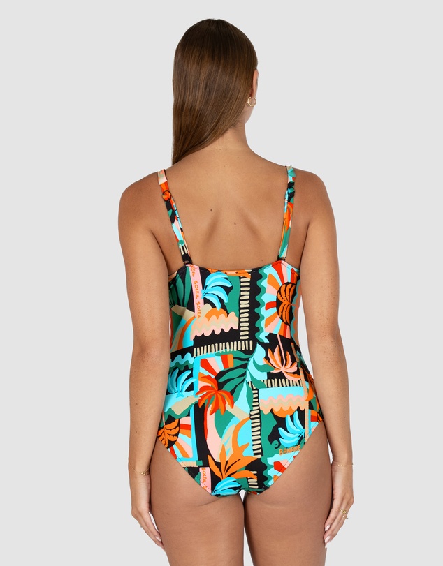 Baku Swimwear - Grenada D-E Cup Ring Front One Piece Swimsuit