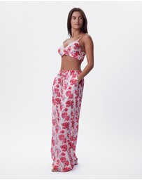 Bras N Things - Lola Long Pant - Print Floral