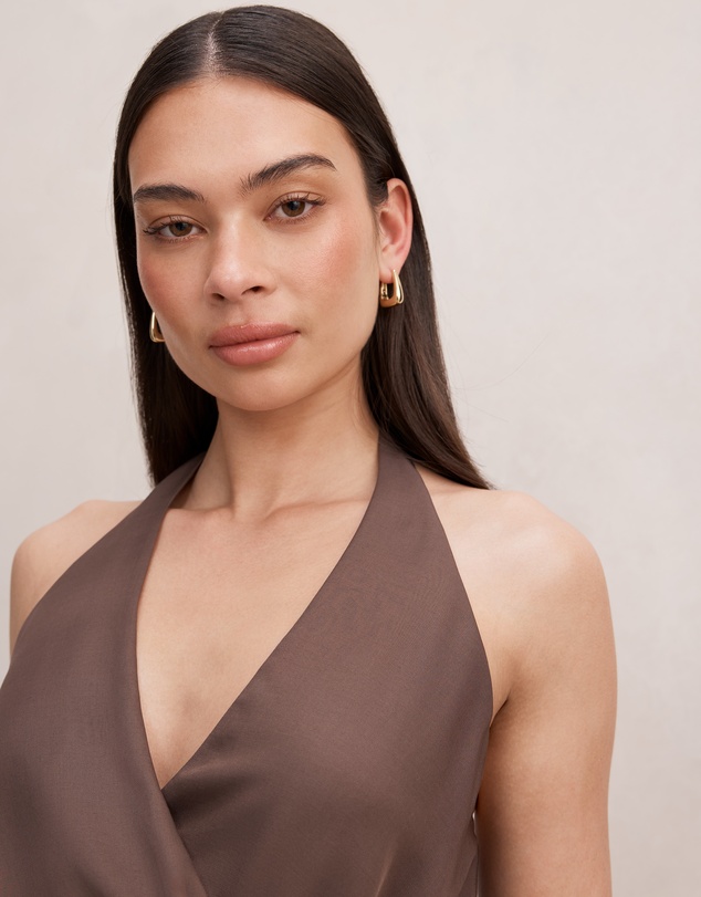 Forever New - Bronte Wrap Halter Neck Top