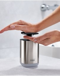 Joseph Joseph - Presto™ Steel Hygienic Soap Dispenser (Grey)