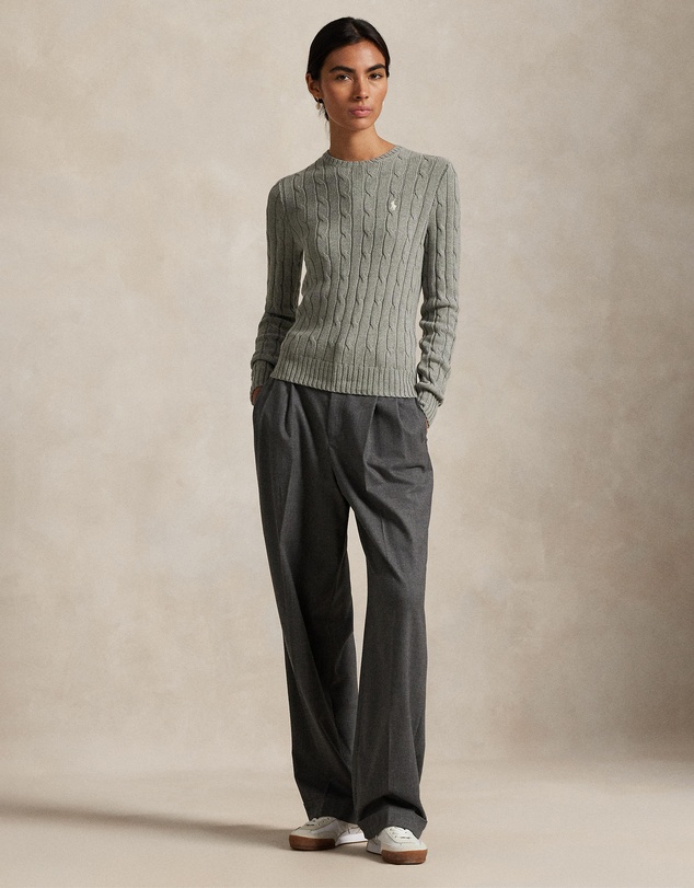 Polo Ralph Lauren - Cable-Knit Cotton Crewneck Sweater