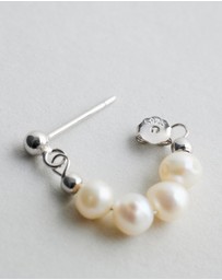 Native Sol - Mickie Pearl Hoops