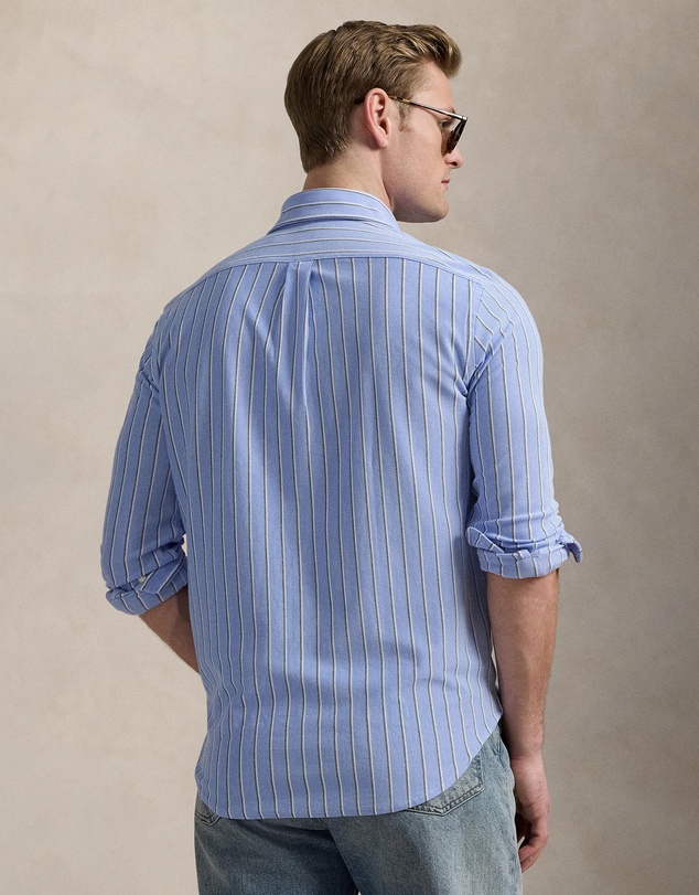 Polo Ralph Lauren - ICONIC EXCLUSIVE - Striped Knit Oxford Shirt