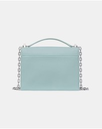 Kate Spade - Deco Pebbled Leather Chain Shoulder