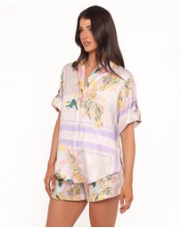 Petal & Pup - Lara Shirt - Lavender Print