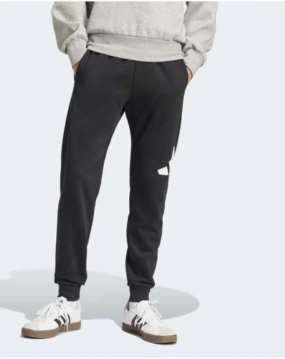 adidas Sportswear - Essentials Big Logo Cuffed Fleece Pants Mens