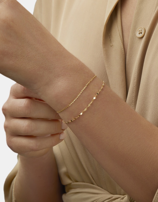 Michael Hill - 25cm Multistrand Bolo Bracelet in 10kt Yellow Gold