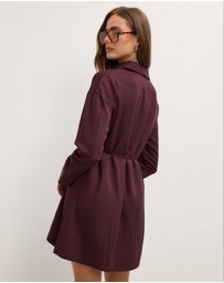 The Fated - Clementine Mini Shirt Dress