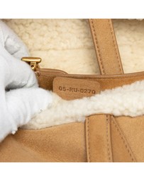 Pre-Loved by Azura Reborn - Pre-Loved Shearling Suede Saddle Bag
