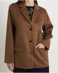 Subtitled - Sophia Suede Blazer
